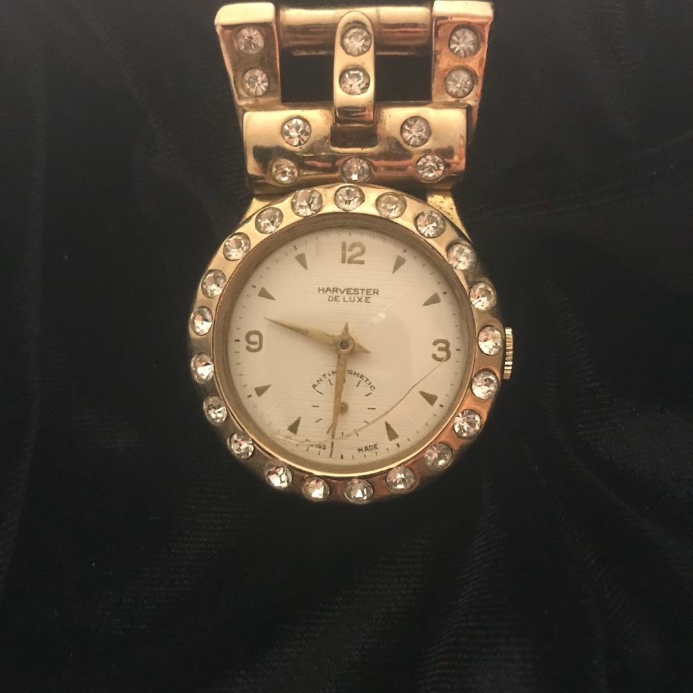Vintage Watch Pin Retro 1920-30’s Rare - Picture 1 of 3